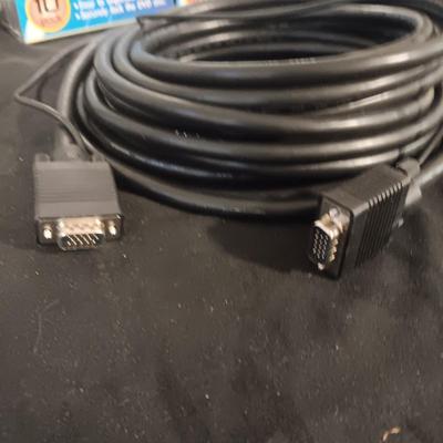 HARMAN/KARDON COMPUTER SPEAKERS, VGA CABLE & 2 BOXES OF SLIM DVD MOVIE/GAME BOXES