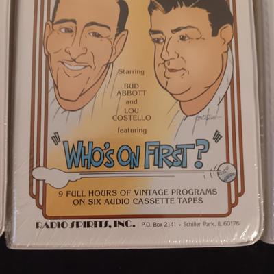 6 SEALED VINTAGE PROGRAMS ON CASSETTE