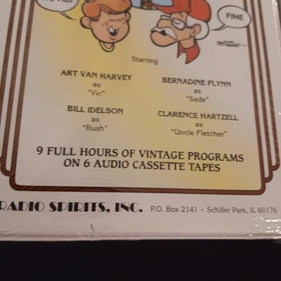 6 SEALED VINTAGE PROGRAMS ON CASSETTE
