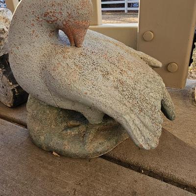 Yard or garden birds - Ducks - Sparrow - Garden art statues
