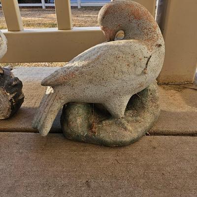 Yard or garden birds - Ducks - Sparrow - Garden art statues