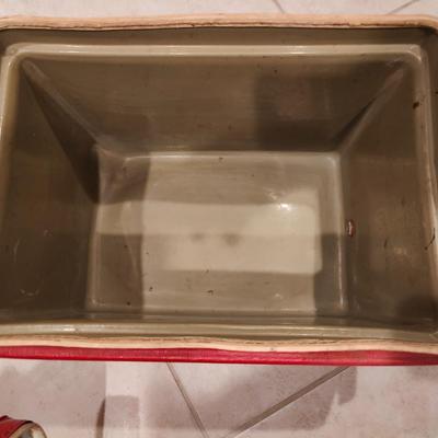 Rare Vintage 1950's Plastic & Vinyl Coca Cola Soda Pop Cooler Royal Mieco