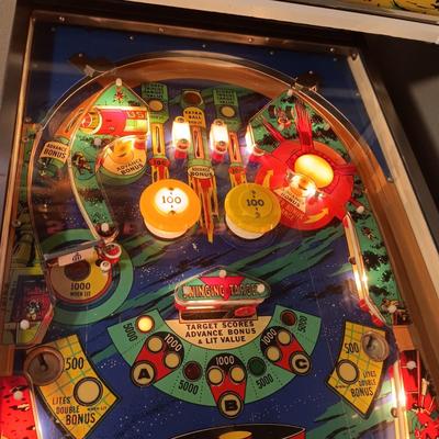 WORKING STANDARD SIZE "SPACE ODYSSEY" PINBALL MACHINE