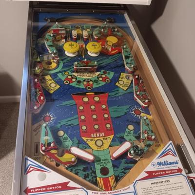 WORKING STANDARD SIZE "SPACE ODYSSEY" PINBALL MACHINE