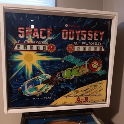 WORKING STANDARD SIZE "SPACE ODYSSEY" PINBALL MACHINE