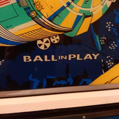 WORKING STANDARD SIZE "SPACE ODYSSEY" PINBALL MACHINE