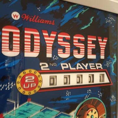WORKING STANDARD SIZE "SPACE ODYSSEY" PINBALL MACHINE