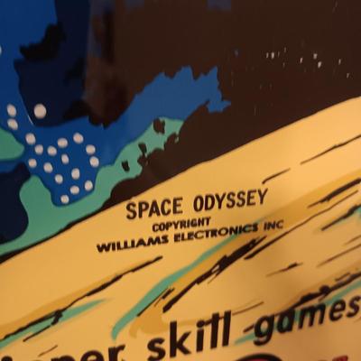 WORKING STANDARD SIZE "SPACE ODYSSEY" PINBALL MACHINE