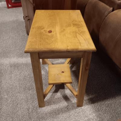 NIGHT STAND AND A SIDE TABLE