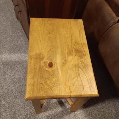 NIGHT STAND AND A SIDE TABLE