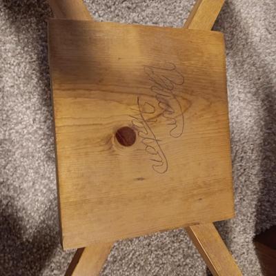 NIGHT STAND AND A SIDE TABLE