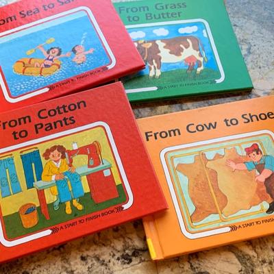 Large Children's Learning Books Lot