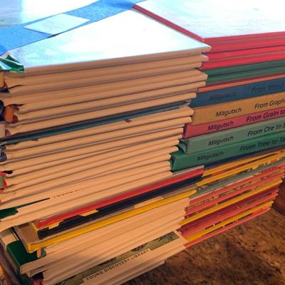 Large Children's Learning Books Lot
