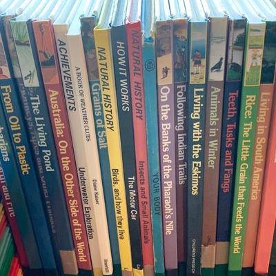 Large Children's Learning Books Lot
