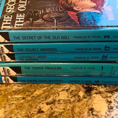 Clean Hardy Boys Mystery Hardbacks - Includes First 3 Stories +++