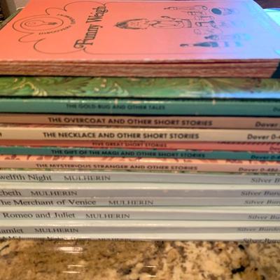 Children’s Book Sets Shakespeare & Dover Great Authors Series