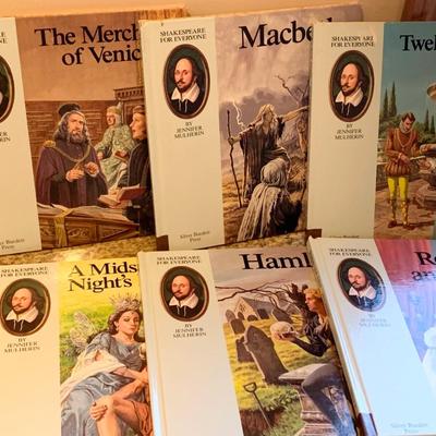Children’s Book Sets Shakespeare & Dover Great Authors Series