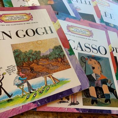 Worlds Greatest Artists Children’s Books Lot