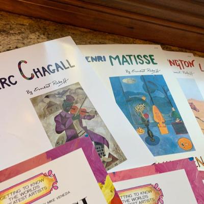 Worlds Greatest Artists Children’s Books Lot