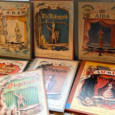 c1938 Metropolitan Opera Guild Book Set