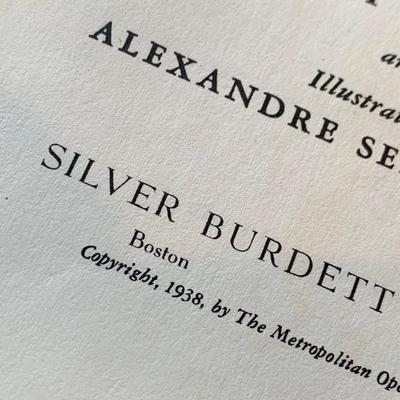 c1938 Metropolitan Opera Guild Book Set