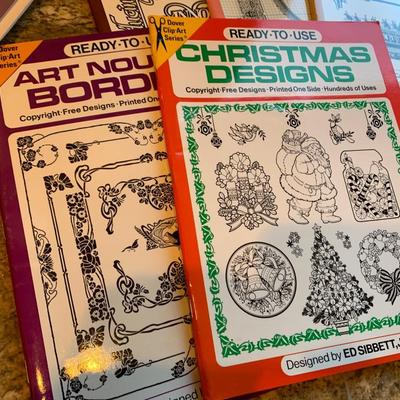 Borders Frames CutOuts Activity Book Lot