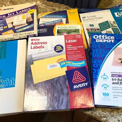 Labels / Office Supplies Lot