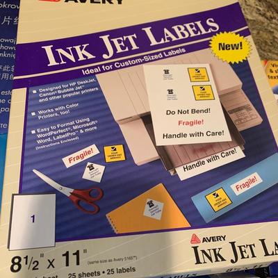 Labels / Office Supplies Lot
