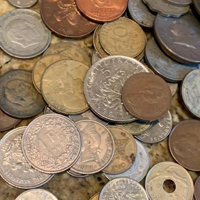 Foreign Currency Coin Lot