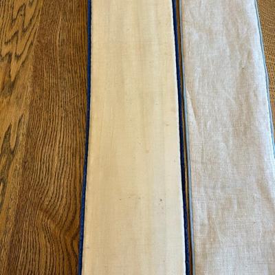 Needlepoint Bird and Flower Bell Pulls