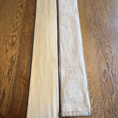 Needlepoint Bird and Flower Bell Pulls