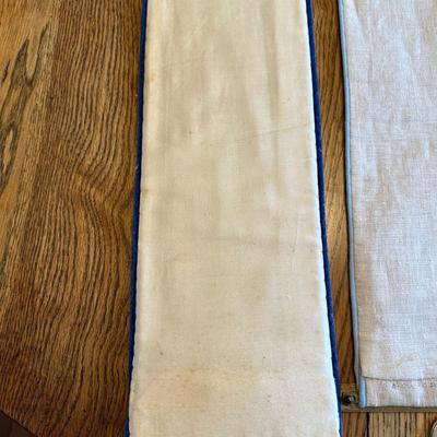 Needlepoint Bird and Flower Bell Pulls