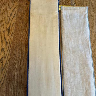 Needlepoint Bird and Flower Bell Pulls