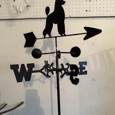 Poodle Weathervane