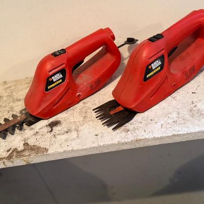 Black & Decker bush trimmers