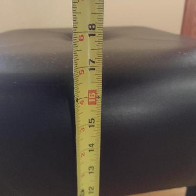 Small Footstool/Short Seat- Approx 15 1/2" Square, 17" Tall