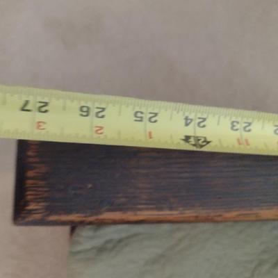 Antique Children's Wooden Adjustable Chair- Approx 17" Wide