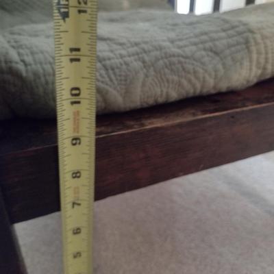 Antique Children's Wooden Adjustable Chair- Approx 17" Wide