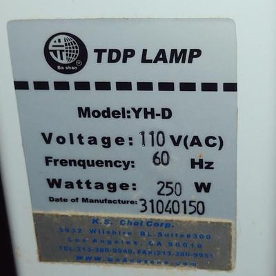 TDP Infrared Heat Therapy Lamp (Choice A)