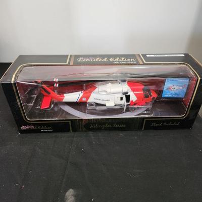 Coast Guard Sikorsky HH-60J Jayhawk Helicopter Die Cast 1/60