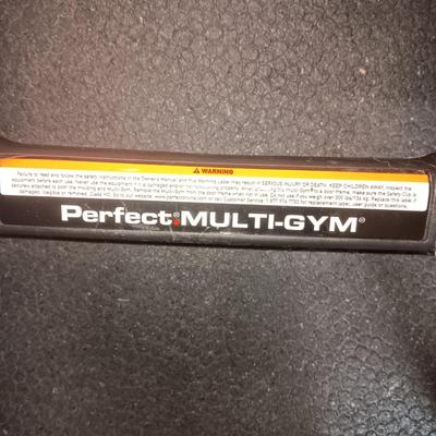 Perfect MULTI-GYM & HAND WEIGHTS 2 @ 20lb, 2 @ 25lb