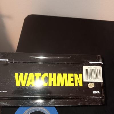 "WATCHMAN" METAL LUNCH BOX WITH THERMOS