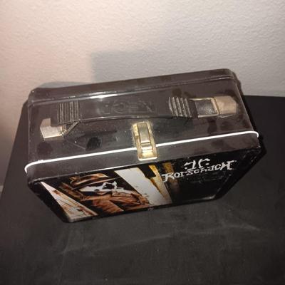 "WATCHMAN" METAL LUNCH BOX WITH THERMOS