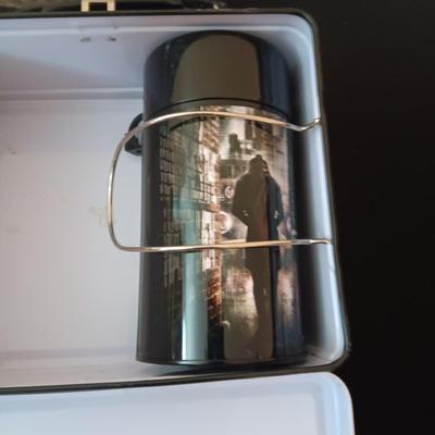 "WATCHMAN" METAL LUNCH BOX WITH THERMOS