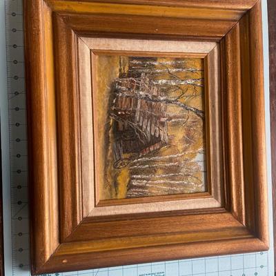 Oil painting by Clark