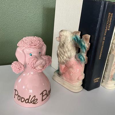 Kreiss & Co Piggy Bank and Royal Japan book ends