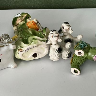 Vintage Royal Japan Ceramic Spaghetti Poodles