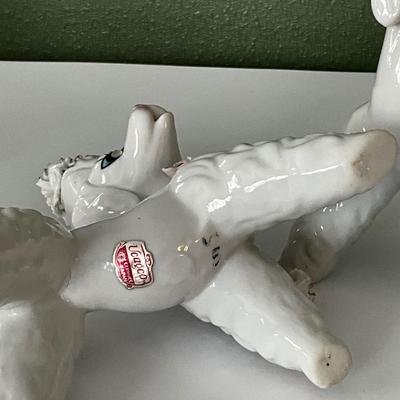 Vintage Royal Japan Ceramic Spaghetti Poodles