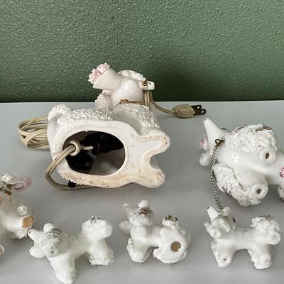 Night light, Lefton Poodles