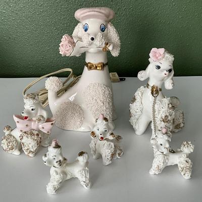 Night light, Lefton Poodles